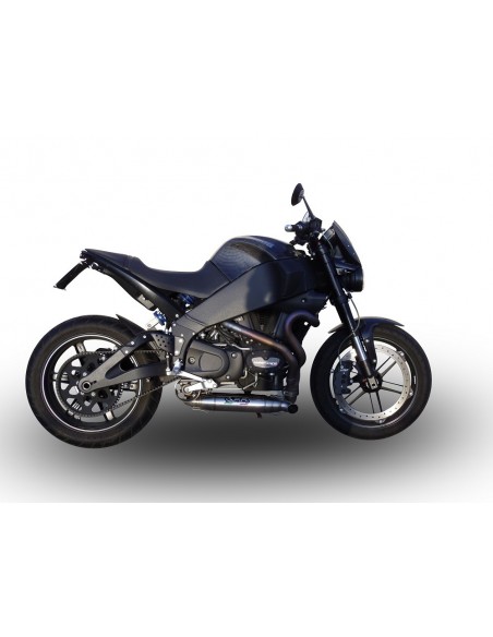 GPR Par de terminales homologados con db killer extraíble, catalizadores y tubo de conexión específico Buell Xb 12 08-11