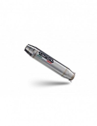 GPR Escape homologado con db killer desmontable y tubo de conexión específico Benelli 502 C 19-20