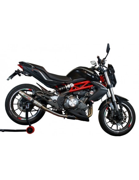 GPR Escape homologado con db killer desmontable y tubo de conexión específico Benelli Bn 302 S 17-20
