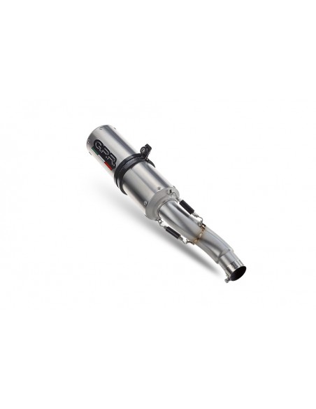 GPR Escape homologado con db killer desmontable y tubo de conexión específico Aprilia Tuono V4 R -Std -Aprc 1000 11-14