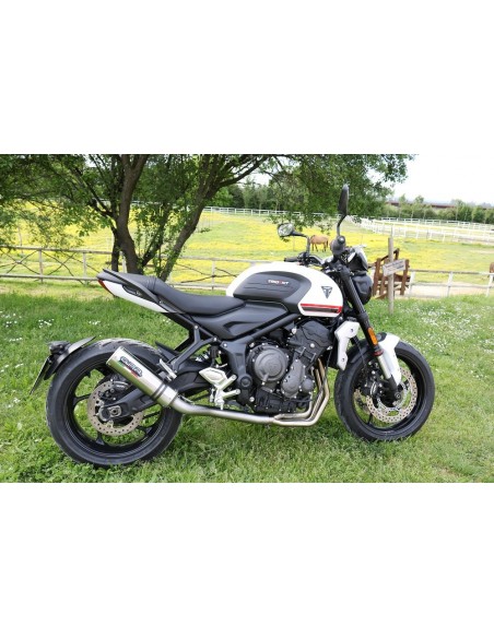GPR Escape completo homologado con catalizador incluido db killer extraíble Triumph Trident 660 21-24