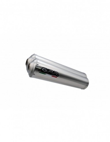 GPR Par de terminales homologados con db killer extraíbles y tubos de conexión específicos Yamaha MT-01 05-11