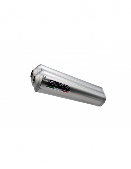 GPR Par de terminales homologados con db killer extraíbles y tubos de conexión específicos Yamaha MT-01 05-11