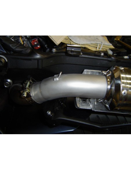 GPR Par de terminales homologados con db killer extraíbles y tubos de conexión específicos Yamaha MT-01 05-11