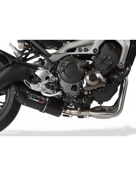 GPR Escape completo homologado con catalizador incluido db killer extraíble Yamaha XSR900 16-21