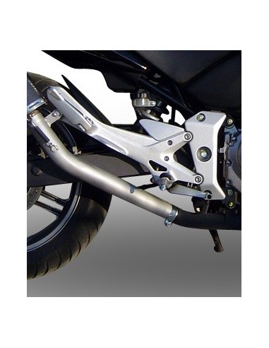 GPR Escape homologado con db killer desmontable y tubo de conexión específico Honda Cbf 500 04-07