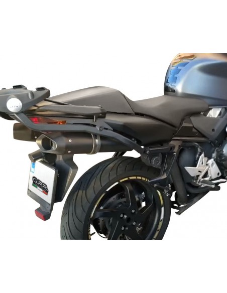 GPR Par de terminales homologados con db killer extraíbles y tubos de conexión específicos Honda Vfr 800 V-Tec 02-13