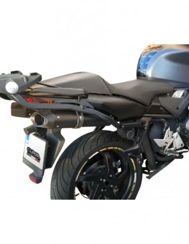 GPR Par de terminales homologados con db killer extraíbles y tubos de conexión específicos Honda Vfr 800 V-Tec 02-13