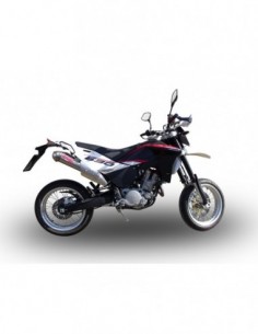 GPR Par de terminales homologados con db killer extraíbles y tubos de conexión  Husqvarna TE 630 E - SMS 630 - Smr 630 10-14