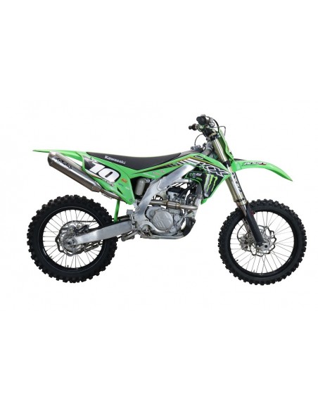 GPR Escape completo racing con colector y db killer desmontable, sin homologación Kawasaki KX 250 F 17-20