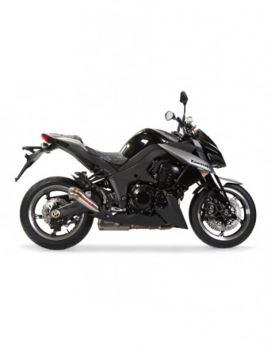 GPR Par de terminales homologados con db killer extraíbles y tubos de conexión específicos Kawasaki Z 1000 Sx 17-20