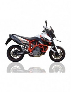 GPR Pareja de silenciadores homologados con catalizadores  con db killers desmontables Ktm Lc8 Smt 990 08-14