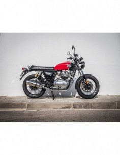 GPR Par de terminales homologados con db killer extraíble, catalizadores y tubo de conexión Royal Enfield Continental 650 21-24