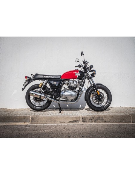 GPR Par de terminales homologados con db killer extraíble, catalizadores y tubo de conexión Royal Enfield Interceptor 650 21-24