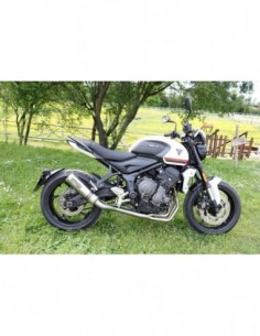 GPR Escape completo homologado con catalizador incluido db killer extraíble Triumph Trident 660 21-24