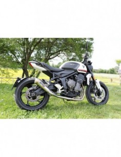 GPR Escape completo homologado con catalizador incluido db killer extraíble Triumph Trident 660 21-24