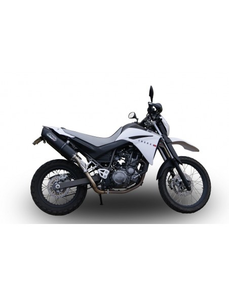 GPR Par de terminales homologados con db killer extraíble, catalizadores y tubo de conexión específico Yamaha Xt 660 X-R  04-14