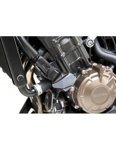 PROTECTOR DE MOTOR R12 NEGRO