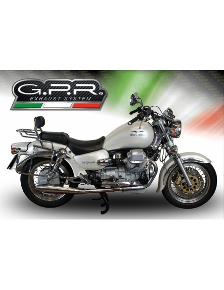 GPR escape compatible con  Moto Guzzi California 1100 Special-Stone-Sport-Ev-Alu 1997-2005