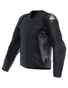 CAZADORA DAINESE AVRO 5 LEATHER BLACK/ANTHRACITE