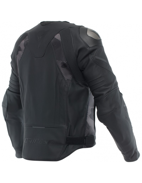 CAZADORA DAINESE AVRO 5 LEATHER BLACK/ANTHRACITE
