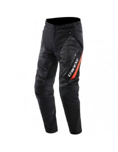 PANTALON DAINESE DRAKE 2 SUPER AIR TEX BLACK/ANTHRACITE/RED-FLUOR