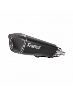 AKRAPOVIC BLACK EDITION SILENCIOSOS SLIP-ON. HOMOLOGADO ACERO INOXIDABLE PIAGGIO MP3 500 LT IE 2008-2020