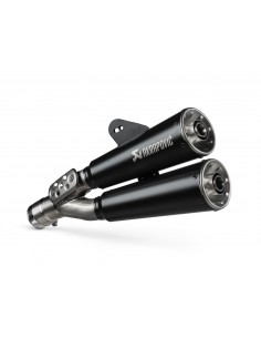 AKRAPOVIC BLACK EDITION SILENCIOSOS SLIP-ON. HOMOLOGADO ACERO INOXIDABLE BMW R 1200 NINE T 2024-2024