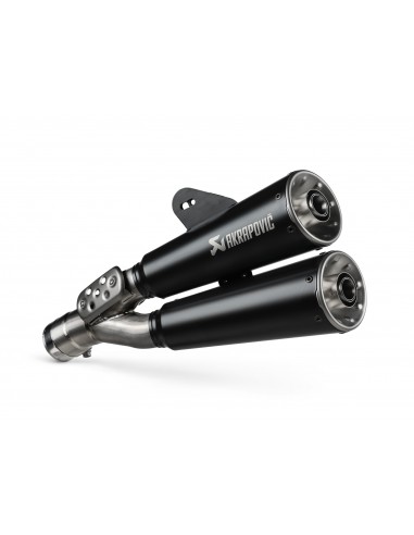 AKRAPOVIC BLACK EDITION SILENCIOSOS SLIP-ON. HOMOLOGADO ACERO INOXIDABLE BMW R 1200 NINE T 2024-2024