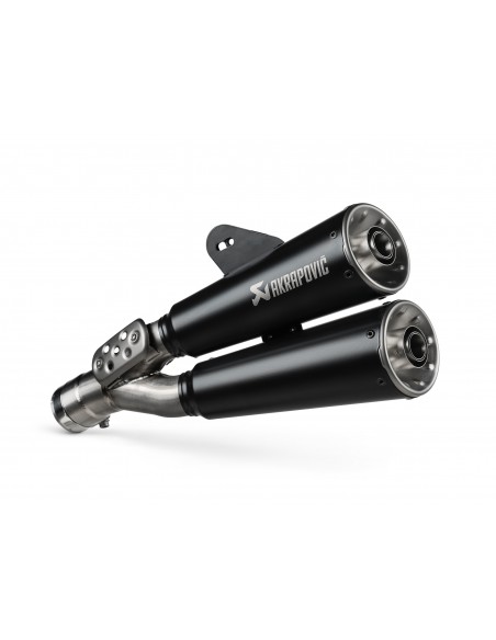 AKRAPOVIC BLACK EDITION SILENCIOSOS SLIP-ON. HOMOLOGADO ACERO INOXIDABLE BMW R 1200 NINE T 2024-2024