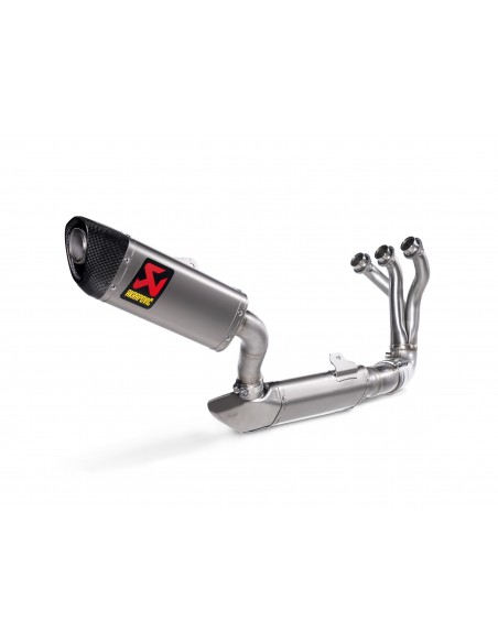 AKRAPOVIC ESCAPES COMPLETOS RACING. HOMOLOGADO TITANIO YAMAHA MT 09 2021-2023