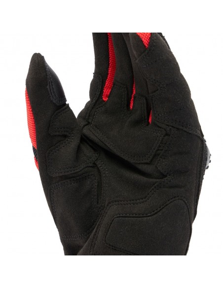 GUANTE DAINESE MIG 3 AIR TEX BLACK/RED-LAVA