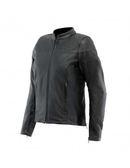 CAZADORA DAINESE ITINERE LEATHER WOMAN BLACK
