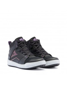 BOTAS DAINESE SUBURB D-WP WOMAN BLACK/WHITE/METAL PURPLE