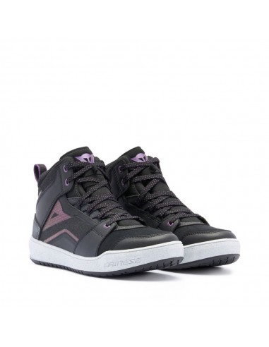 BOTAS DAINESE SUBURB D-WP WOMAN BLACK/WHITE/METAL PURPLE