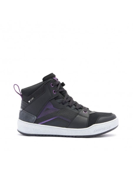 BOTAS DAINESE SUBURB D-WP WOMAN BLACK/WHITE/METAL PURPLE