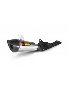 AKRAPOVIC SILENCIOSOS SLIP-ON ASZ. HOMOLOGADO TITANIO