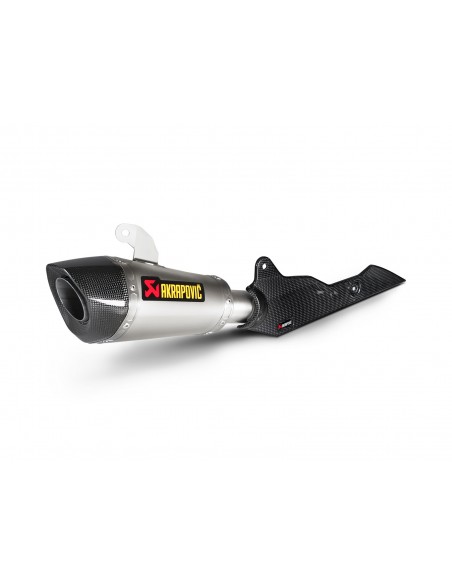 AKRAPOVIC SILENCIOSOS SLIP-ON ASZ. HOMOLOGADO TITANIO