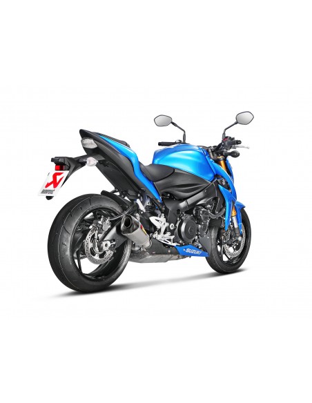 AKRAPOVIC SILENCIOSOS SLIP-ON ASZ. HOMOLOGADO TITANIO