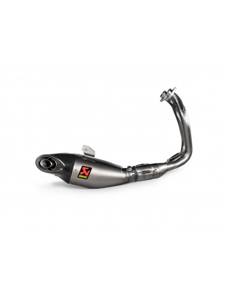 AKRAPOVIC ESCAPES COMPLETOS RACING. HOMOLOGADO TITANIO CON TAPA DE CARBONO