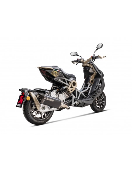 AKRAPOVIC BLACK EDITION ITALJET DRAGSTER 125 - 250