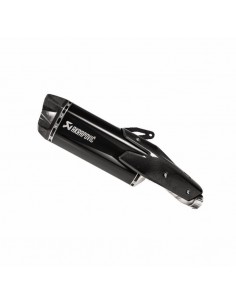 AKRAPOVIC BLACK EDITION SILENCIOSOS SLIP-ON. HOMOLOGADO TITANIO KAWASAKI Z 1000 H2 2020-2023