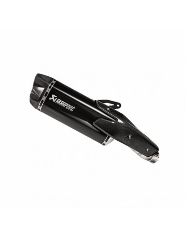 AKRAPOVIC BLACK EDITION SILENCIOSOS SLIP-ON. HOMOLOGADO TITANIO KAWASAKI Z 1000 H2 2020-2023