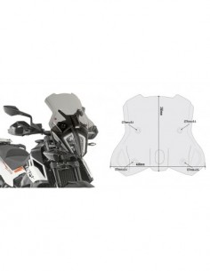 CUPULA GIVI P/KITA KTM.ADVENTURE/R7 7710D