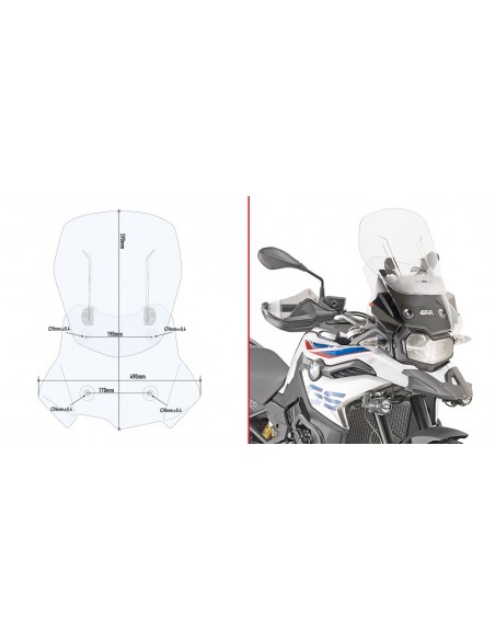 CUPULA GIVI AIRFLOW AF5127