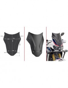 CUPULA GIVI P/KITAO HONDA.CRFL.AFRI D1144BO