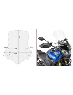 CUPULA GIVI P/KITAO YAMAHA.XT.ZE. D2119ST