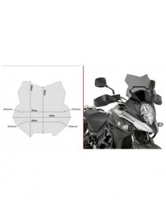 CUPULA GIVI P/KITAO SUZUKI.DLV.STRO D3112B