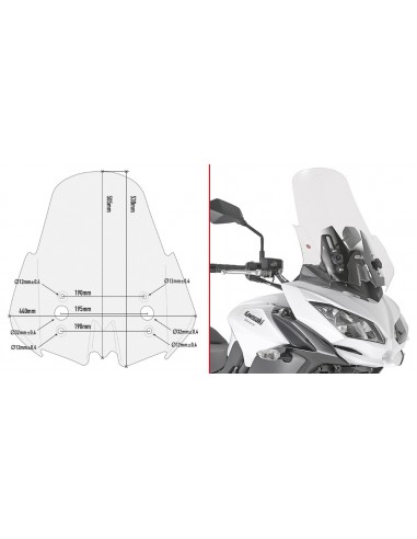 CUPULA GIVI P/KITAO D4122ST