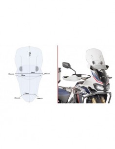 PARABRISAS GIVI AIRFLOW P/KITAOHONDA.AFRICA.T